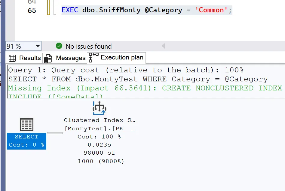 RareA execution plan